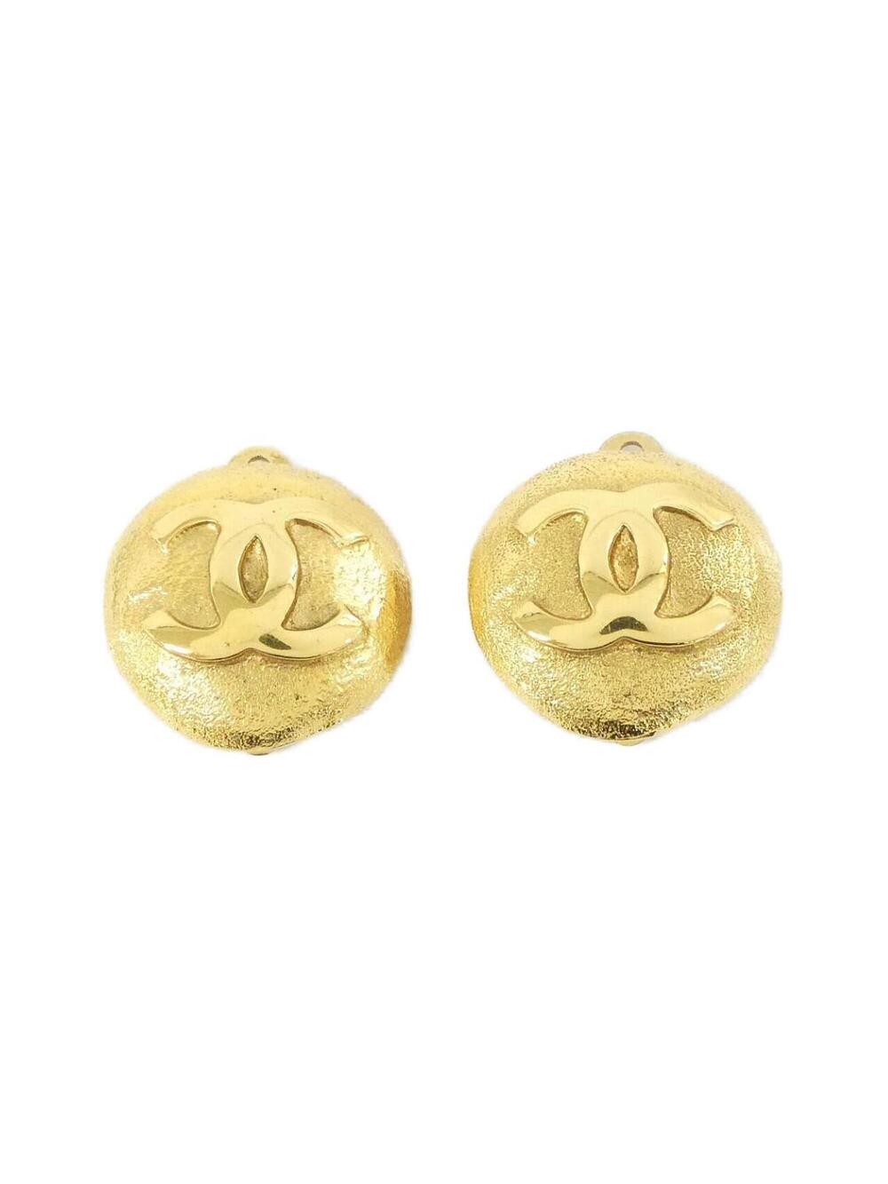 Chanel Clip-On Earrings Gold- #347217C74B